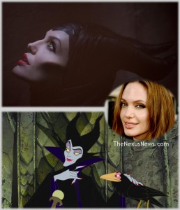 Contoured Malificent, Angelina, Animation